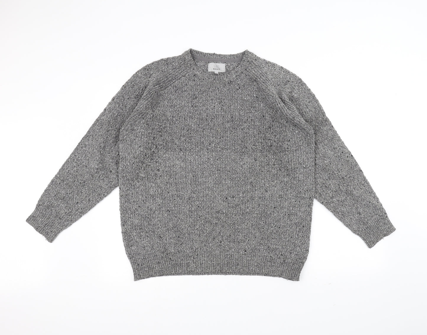 Marks and Spencer Mens Grey   Pullover Jumper Size L