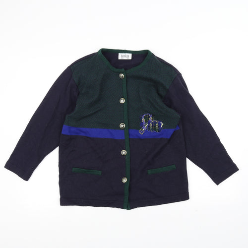 Eugen Klein Womens Blue   Jacket Coatigan Size 12