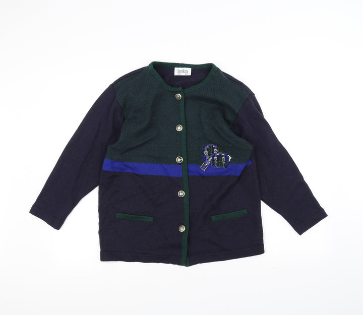 Eugen Klein Womens Blue   Jacket Coatigan Size 12