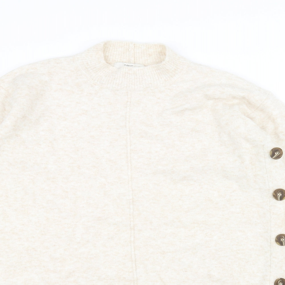 NEXT Womens White   Pullover Jumper Size L