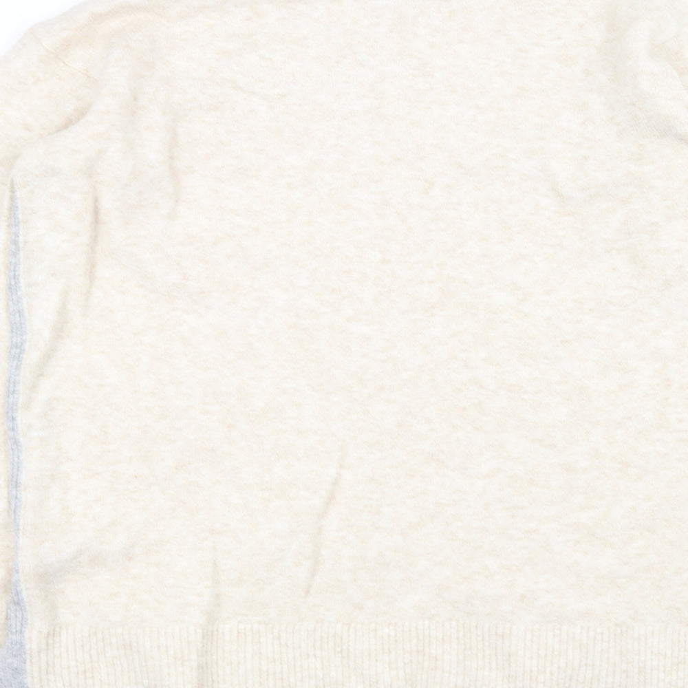 NEXT Womens White   Pullover Jumper Size L