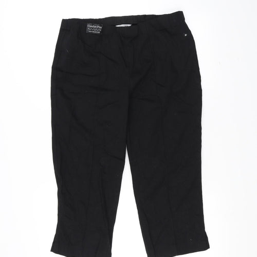 Classic Womens Black   Trousers  Size 14 L20 in