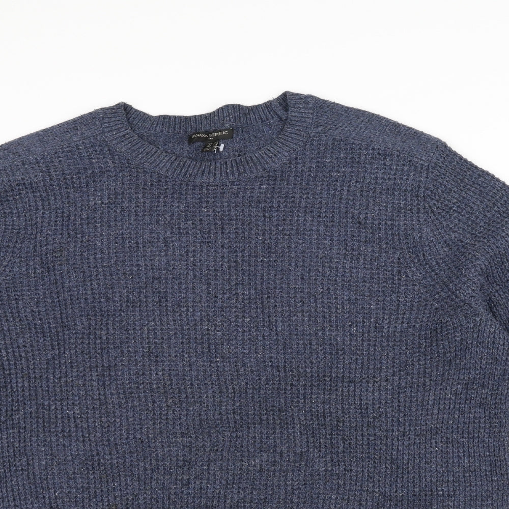 Banana Republic Womens Blue   Pullover Jumper Size XL