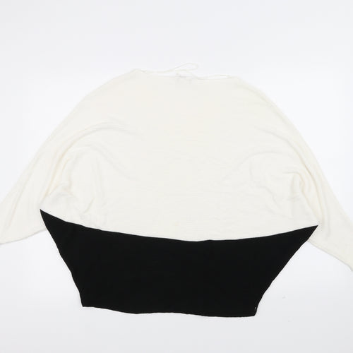 F&F Womens White   Pullover Jumper Size 8