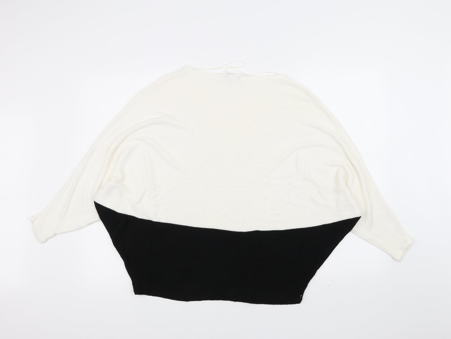 F&F Womens White   Pullover Jumper Size 8