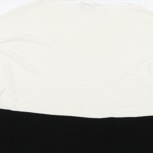 F&F Womens White   Pullover Jumper Size 8