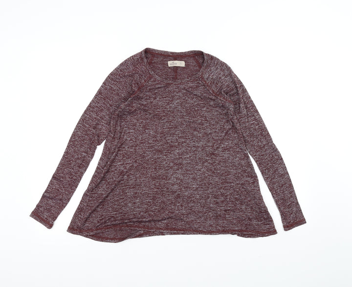 Hollister Womens Red Basic T-Shirt Size XS