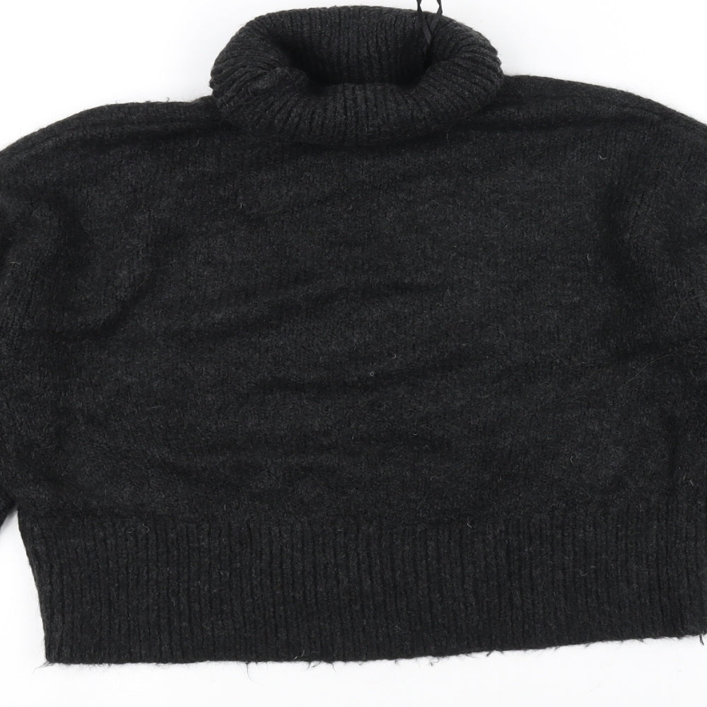 H&M Womens Black   Pullover Jumper Size XS
