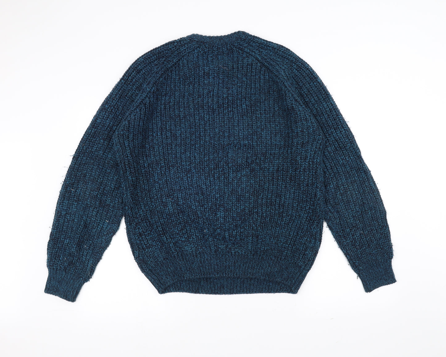 P.G. Field Mens Blue  Knit Pullover Jumper Size M