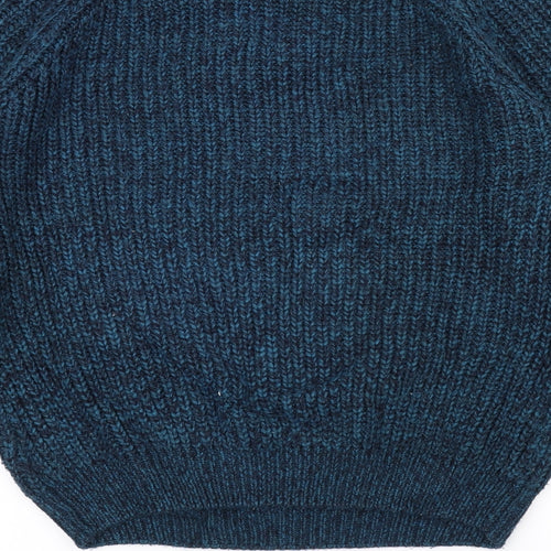 P.G. Field Mens Blue  Knit Pullover Jumper Size M