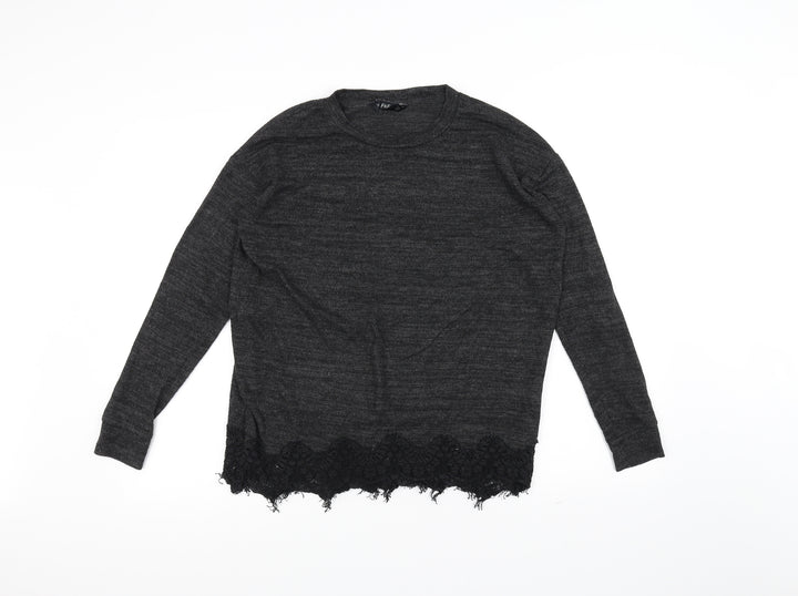 F&F Womens Black   Pullover Jumper Size 6
