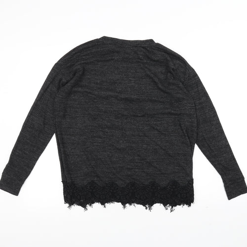 F&F Womens Black   Pullover Jumper Size 6