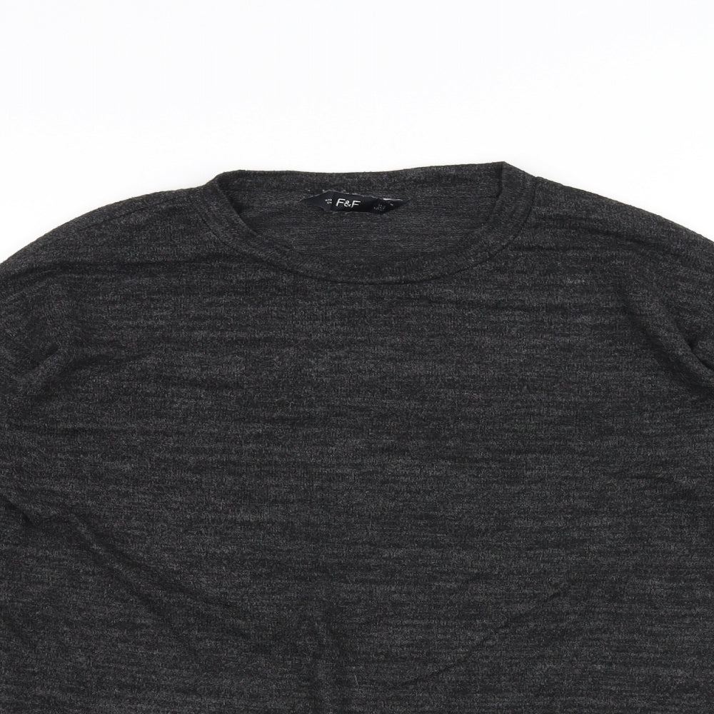 F&F Womens Black   Pullover Jumper Size 6