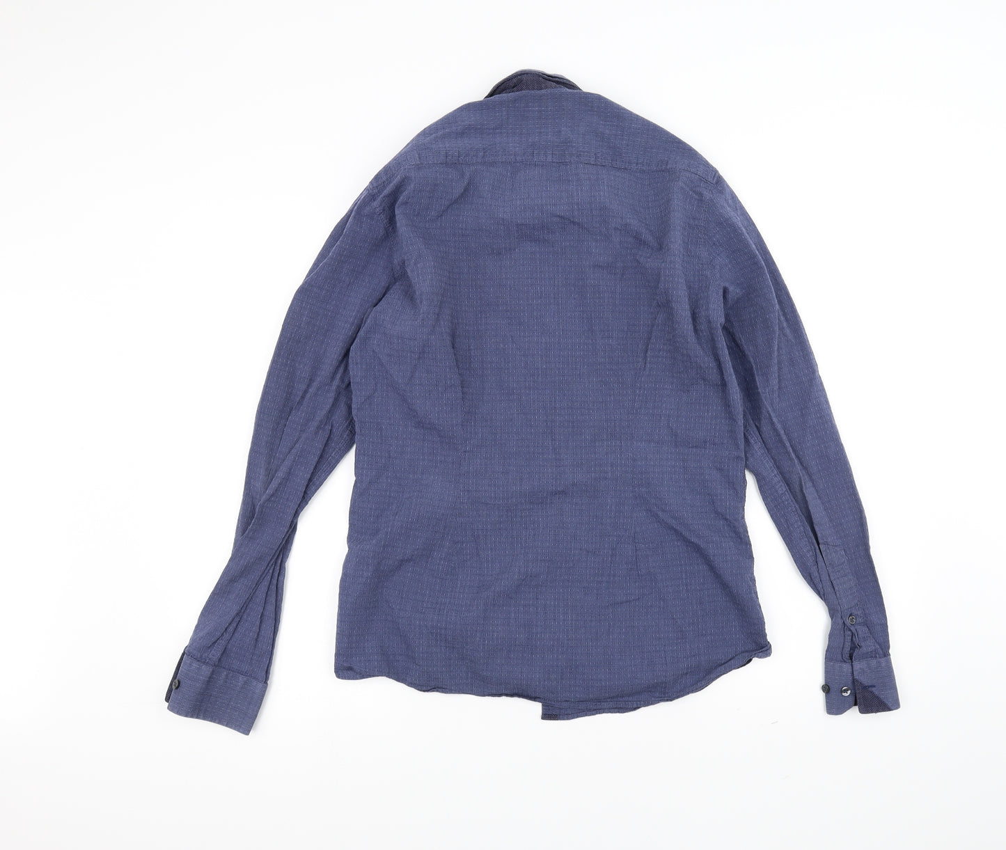 NEXT Mens Black    Dress Shirt Size 15.5
