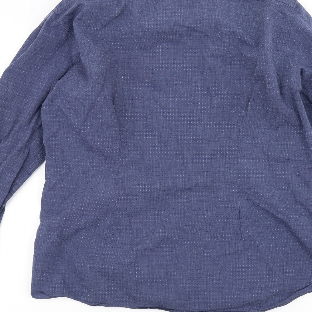 NEXT Mens Black    Dress Shirt Size 15.5