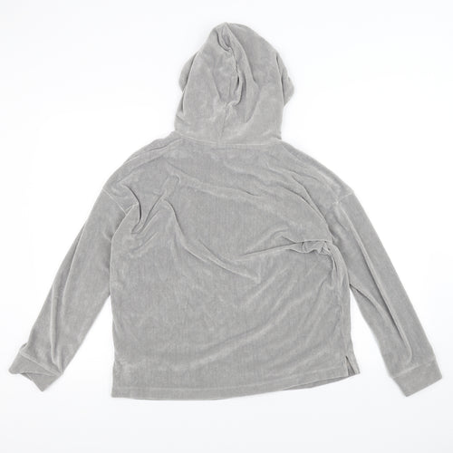 Marks and Spencer Womens Grey   Pullover Hoodie Size 10