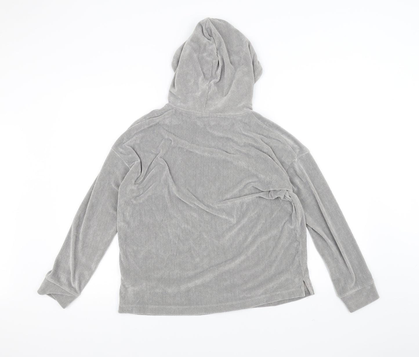 Marks and Spencer Womens Grey   Pullover Hoodie Size 10