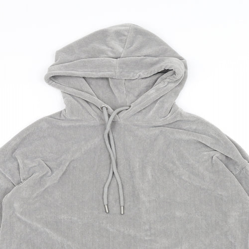 Marks and Spencer Womens Grey   Pullover Hoodie Size 10