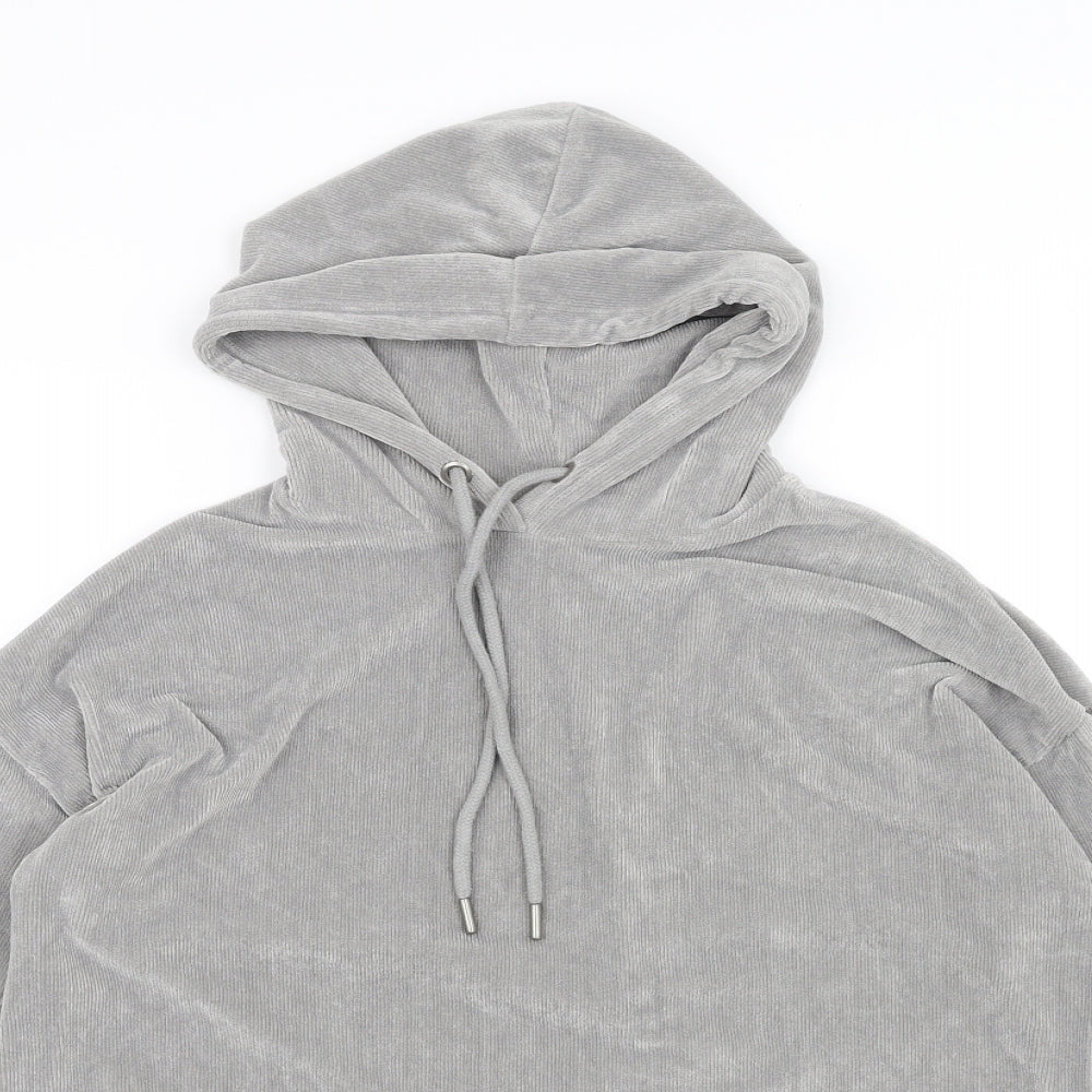 Marks and Spencer Womens Grey   Pullover Hoodie Size 10