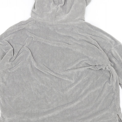 Marks and Spencer Womens Grey   Pullover Hoodie Size 10