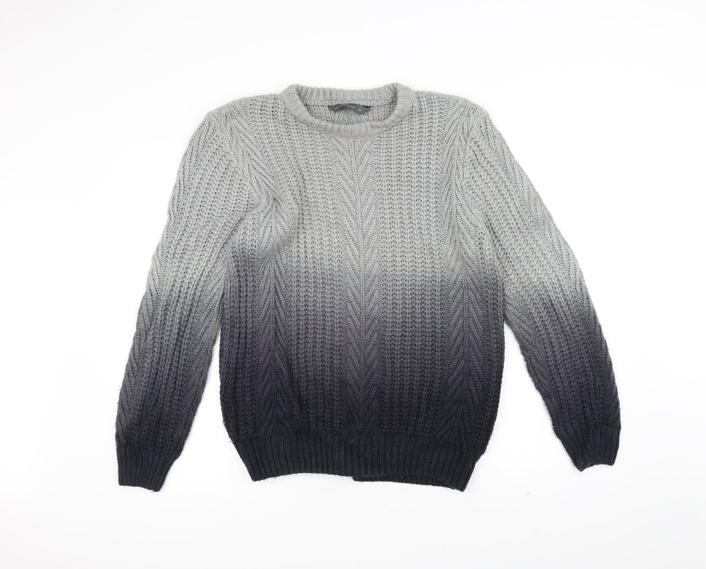 Cedar Wood State Mens Grey  Knit Pullover Jumper Size M