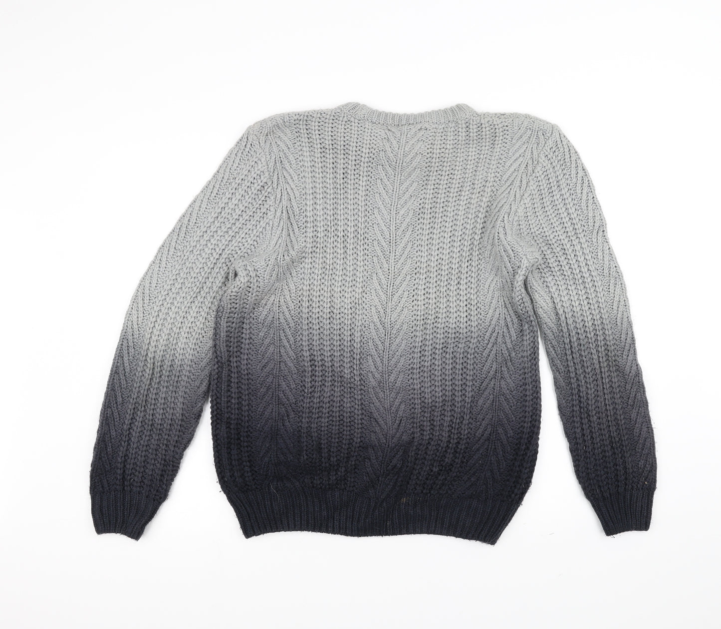 Cedar Wood State Mens Grey  Knit Pullover Jumper Size M