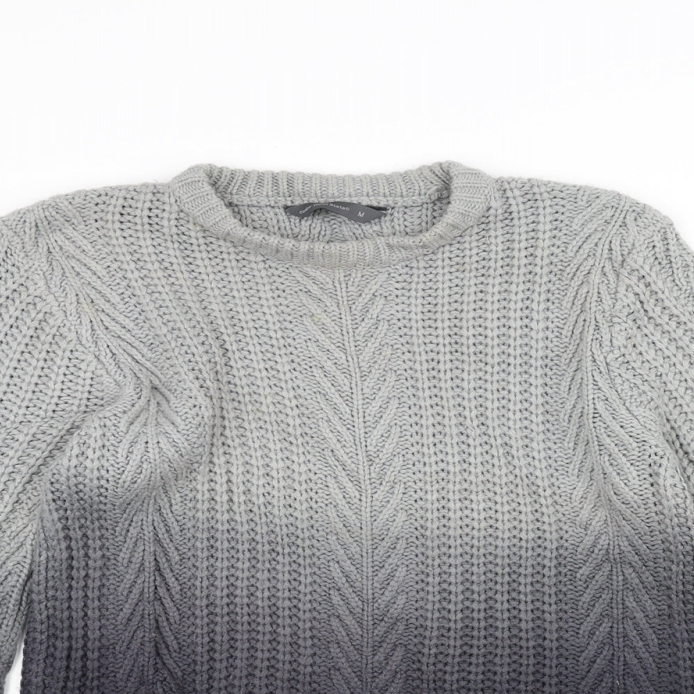 Cedar Wood State Mens Grey  Knit Pullover Jumper Size M