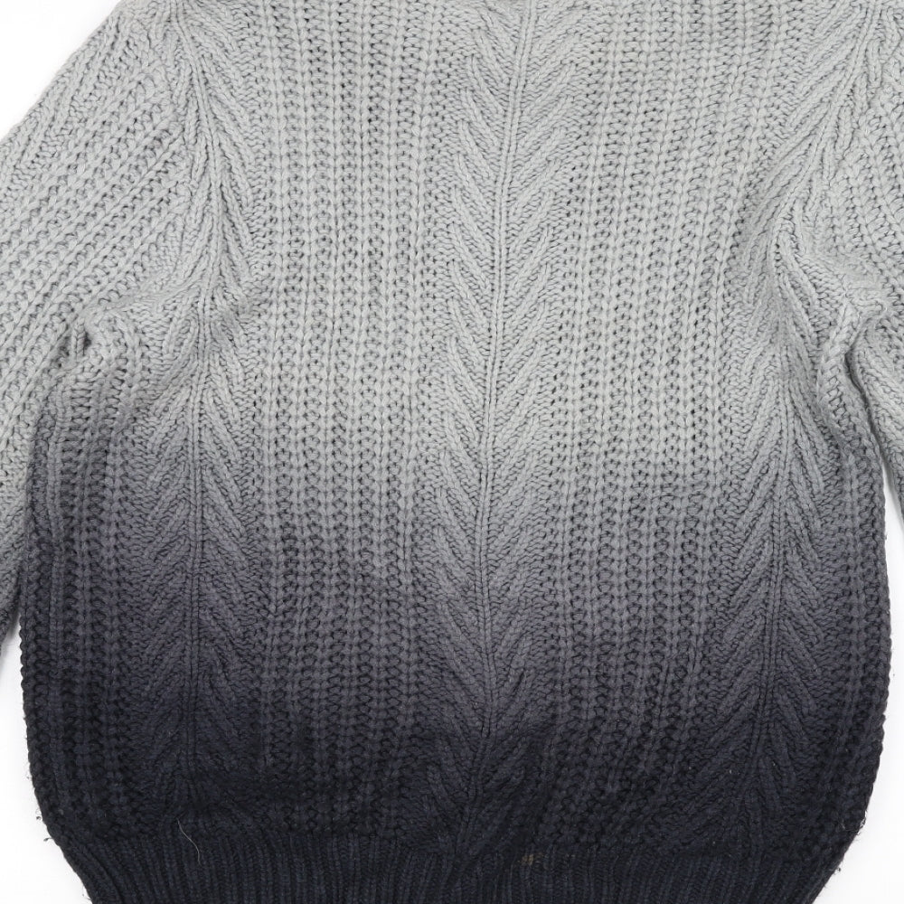 Cedar Wood State Mens Grey  Knit Pullover Jumper Size M