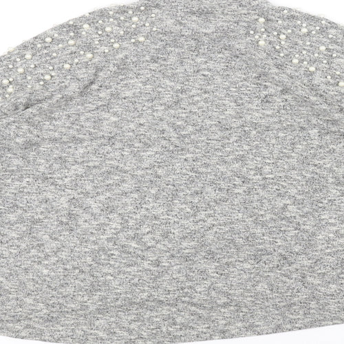 H&M Womens Grey   Pullover Jumper Size S