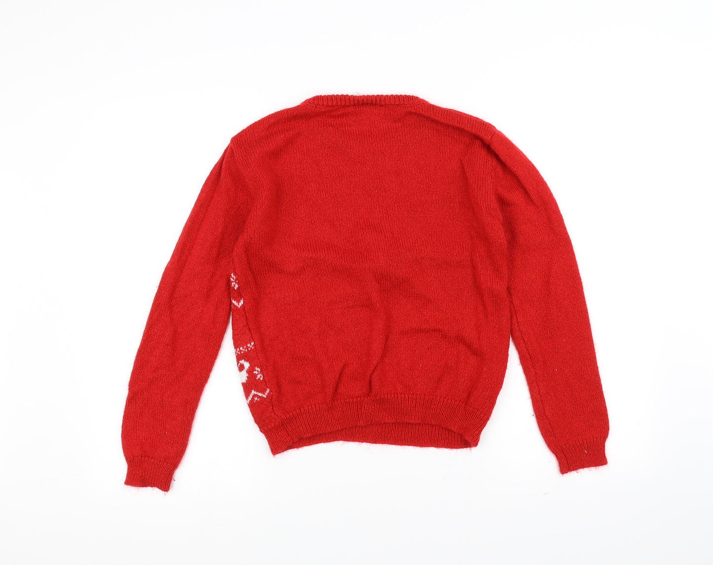 Disney Girls Red   Pullover Jumper Size 12-13 Years  - Disney