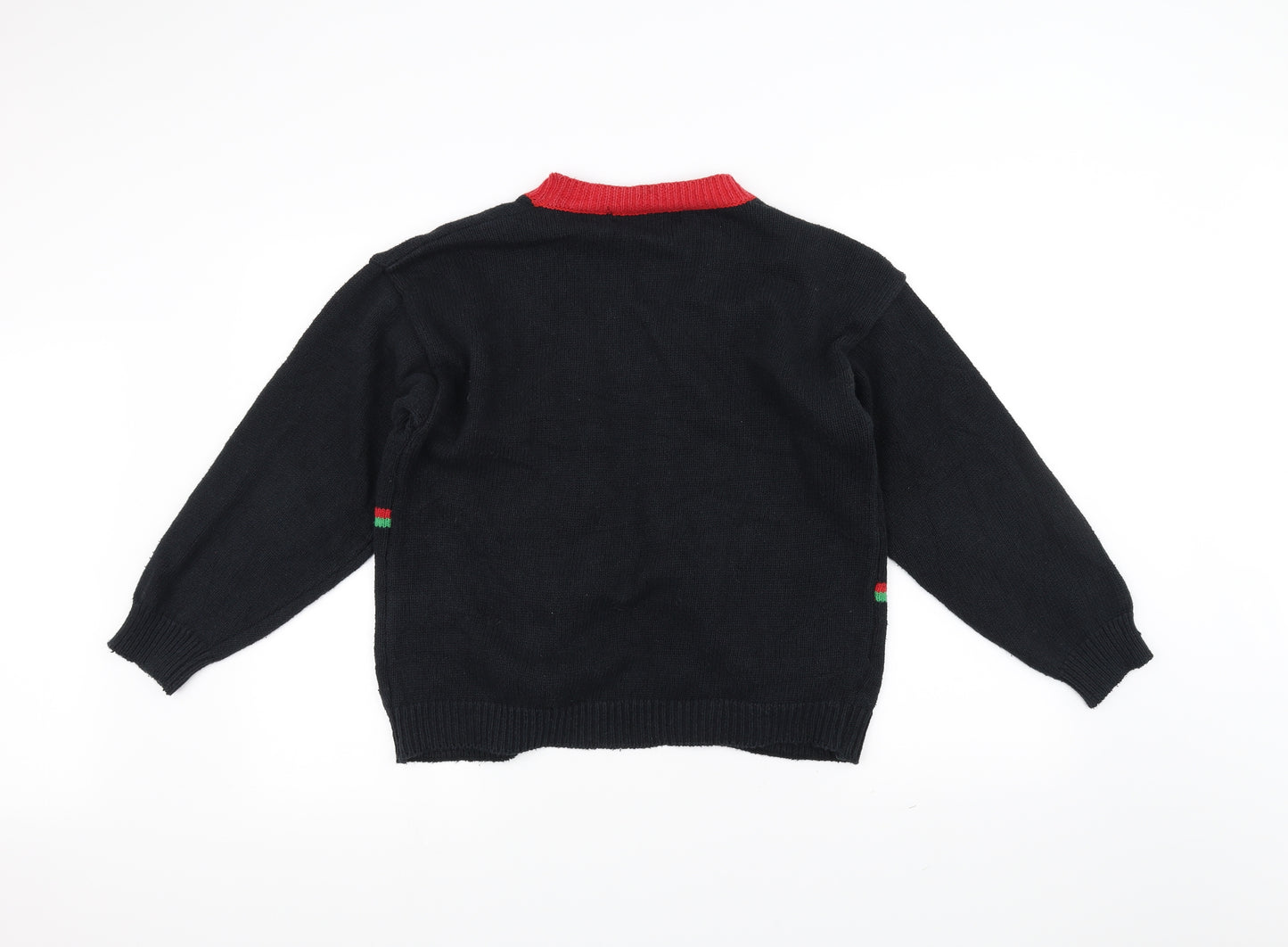 Work in Progress Womens Black   Jacket Coatigan Size L  - Christmas