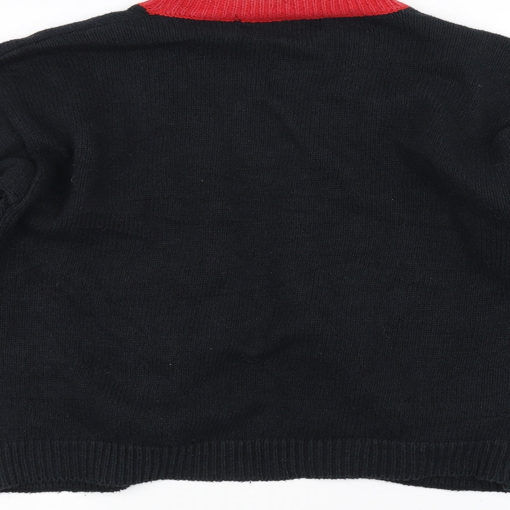 Work in Progress Womens Black   Jacket Coatigan Size L  - Christmas