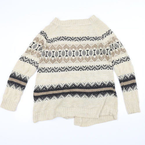 generation Girls Brown   Jacket Coatigan Size 14-15 Years