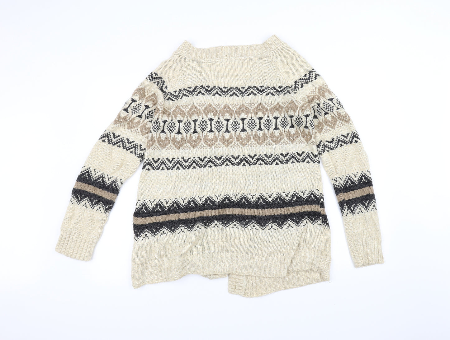 generation Girls Brown   Jacket Coatigan Size 14-15 Years