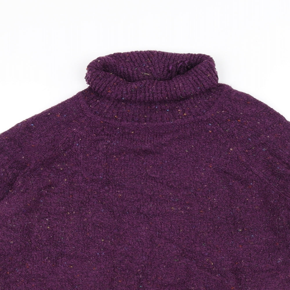 M&Co Womens Purple   Pullover Jumper Size 16