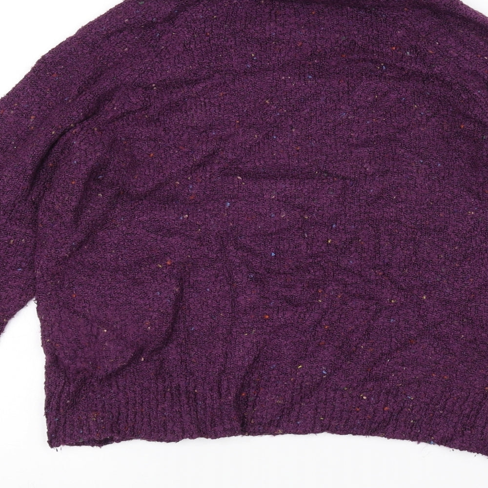 M&Co Womens Purple   Pullover Jumper Size 16