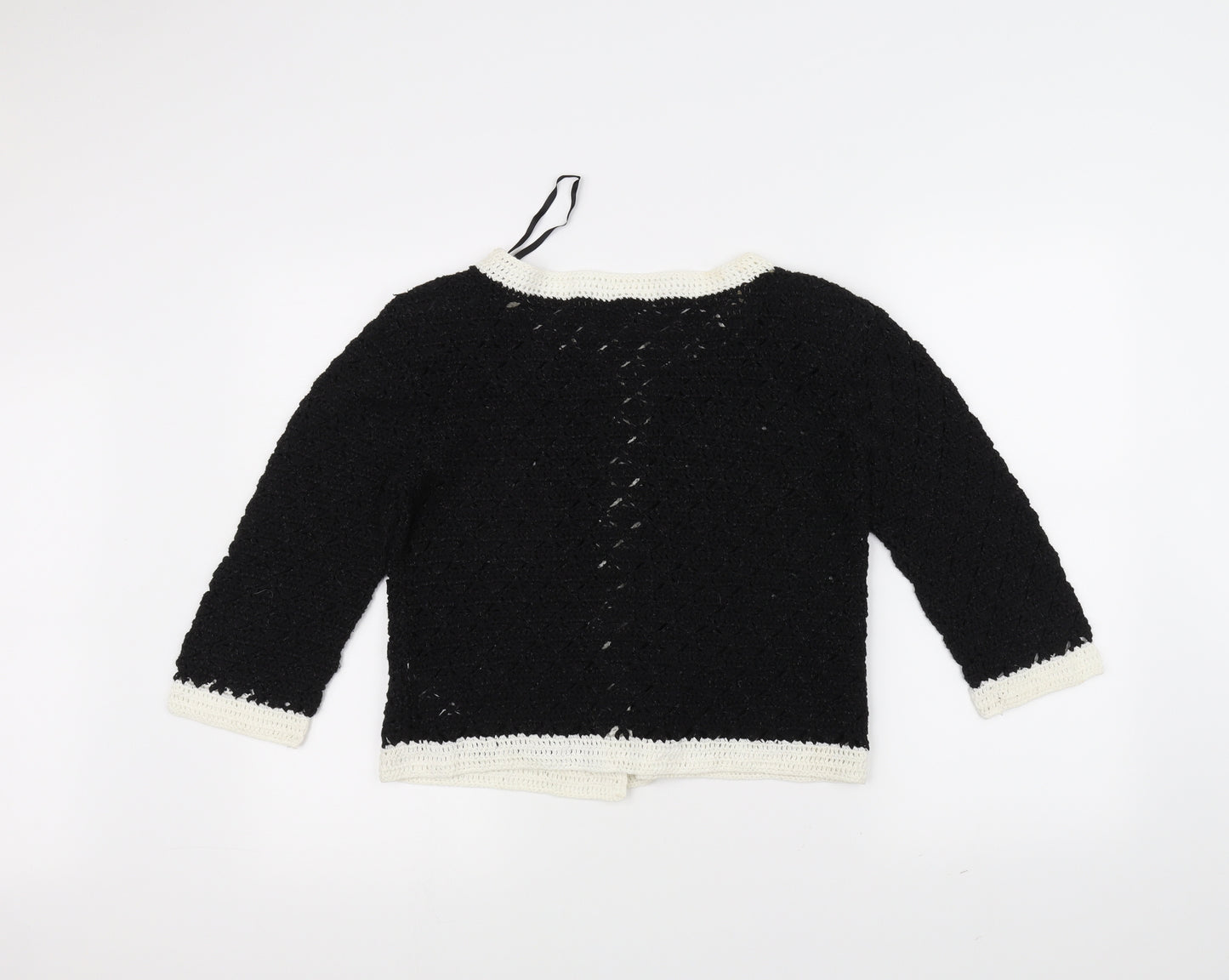 Atmosphere Womens Black  Knit Jacket Coatigan Size 16