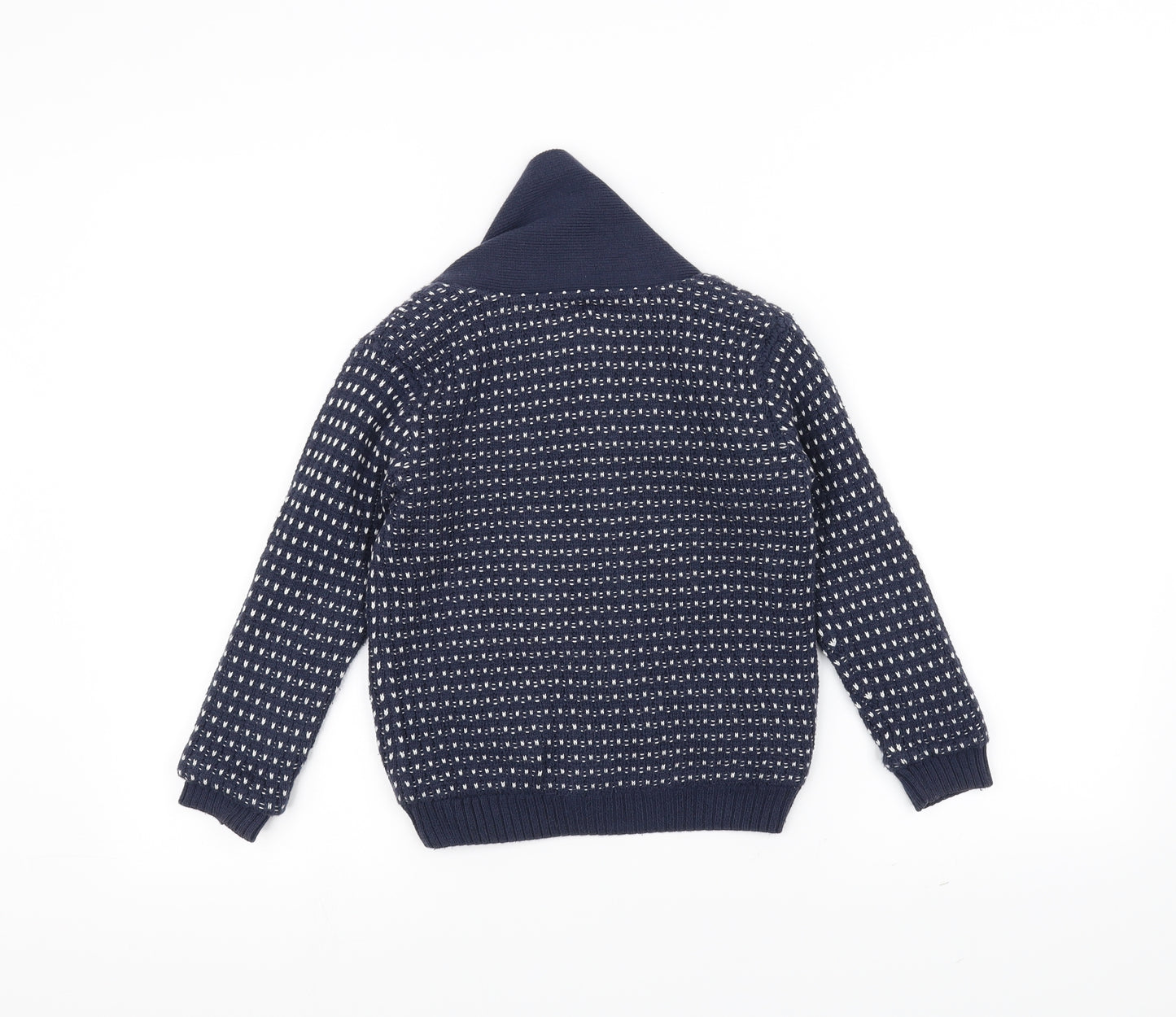 Autograph Girls Blue  Knit Jacket Coatigan Size 5-6 Years