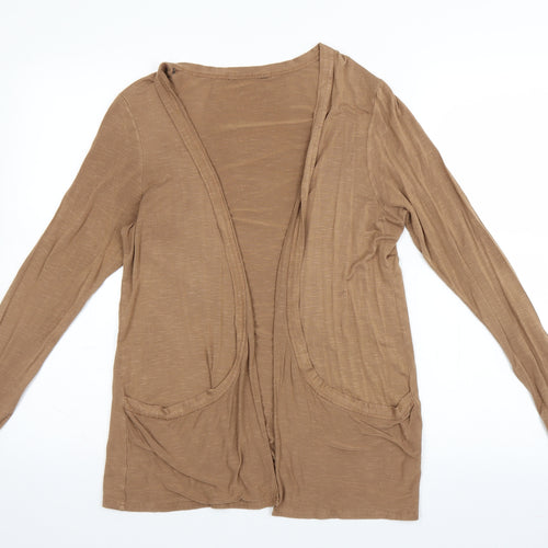 Preworn Womens Brown   Cardigan Jumper Size 14