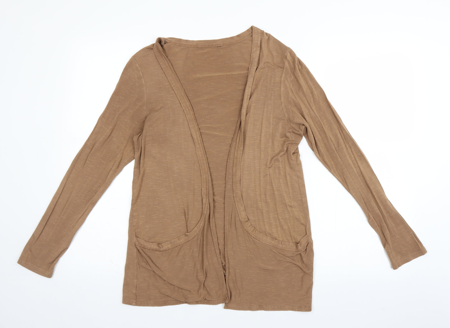 Preworn Womens Brown   Cardigan Jumper Size 14