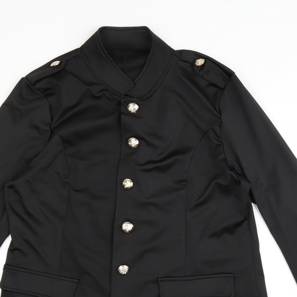 Preworn Womens Black   Pea Coat Coat Size XL