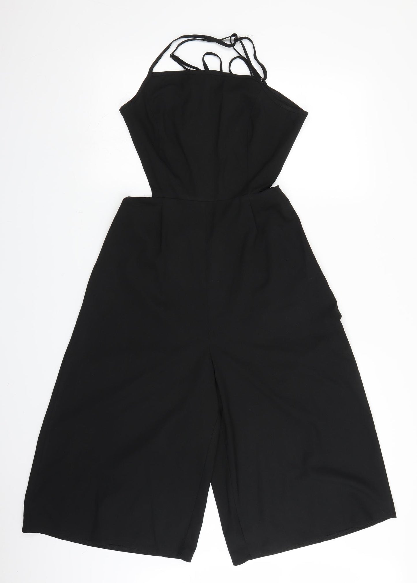 Missguided Womens Black   Playsuit One-Piece Size 14 L17 in