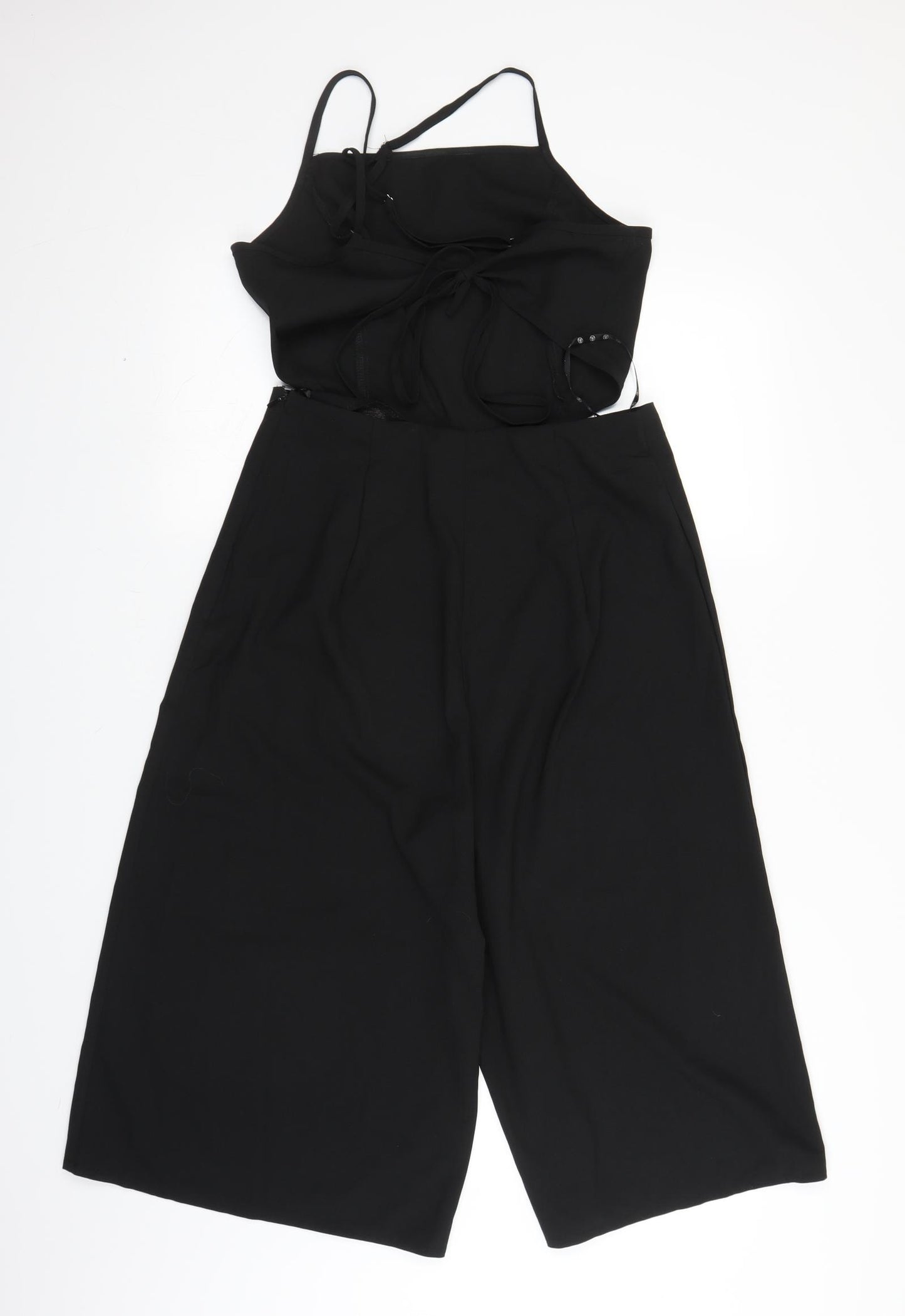 Missguided Womens Black   Playsuit One-Piece Size 14 L17 in