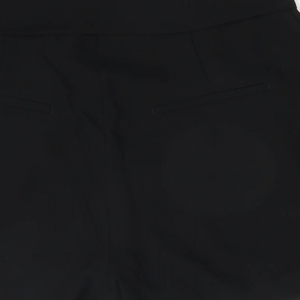 H&M Womens Black   Paperbag Shorts Size 42