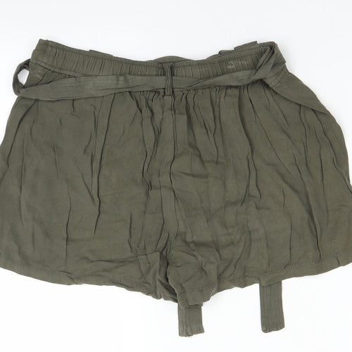 New Look Womens Green   Hot Pants Shorts Size 14