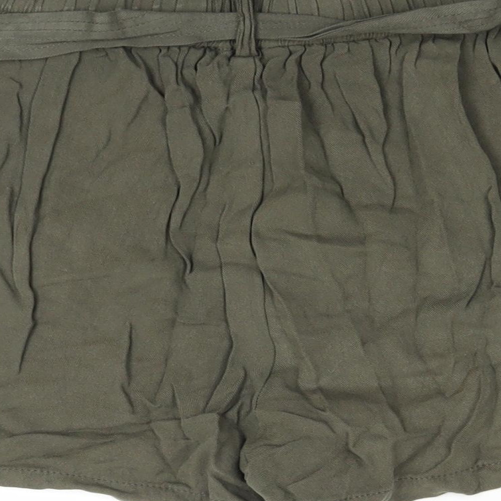 New Look Womens Green   Hot Pants Shorts Size 14
