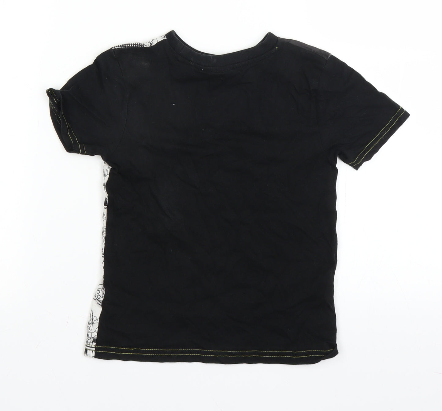 George Boys Black   Basic T-Shirt Size 4-5 Years  - Lego Batman