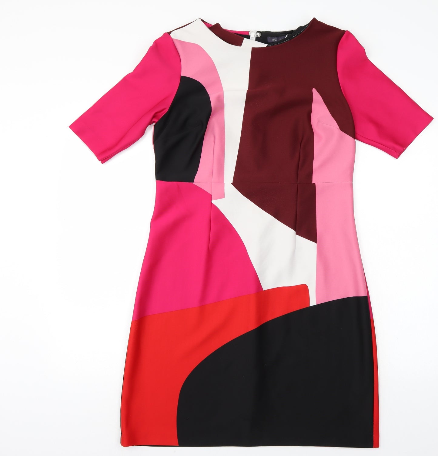 M&S Womens Multicoloured   A-Line  Size 12