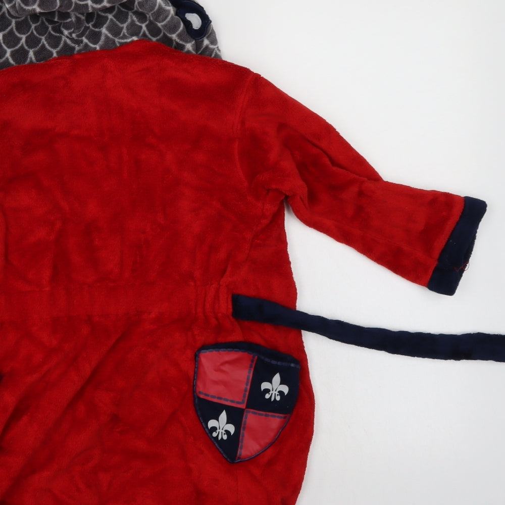 M&S Boys Red    Gown Size 5-6 Years