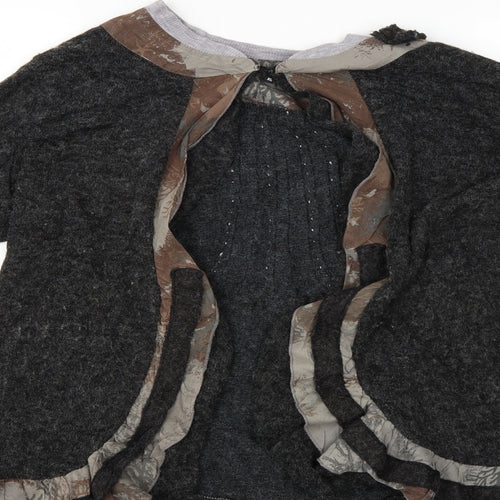 Izabel Womens Grey   Tunic Blouse Size XL